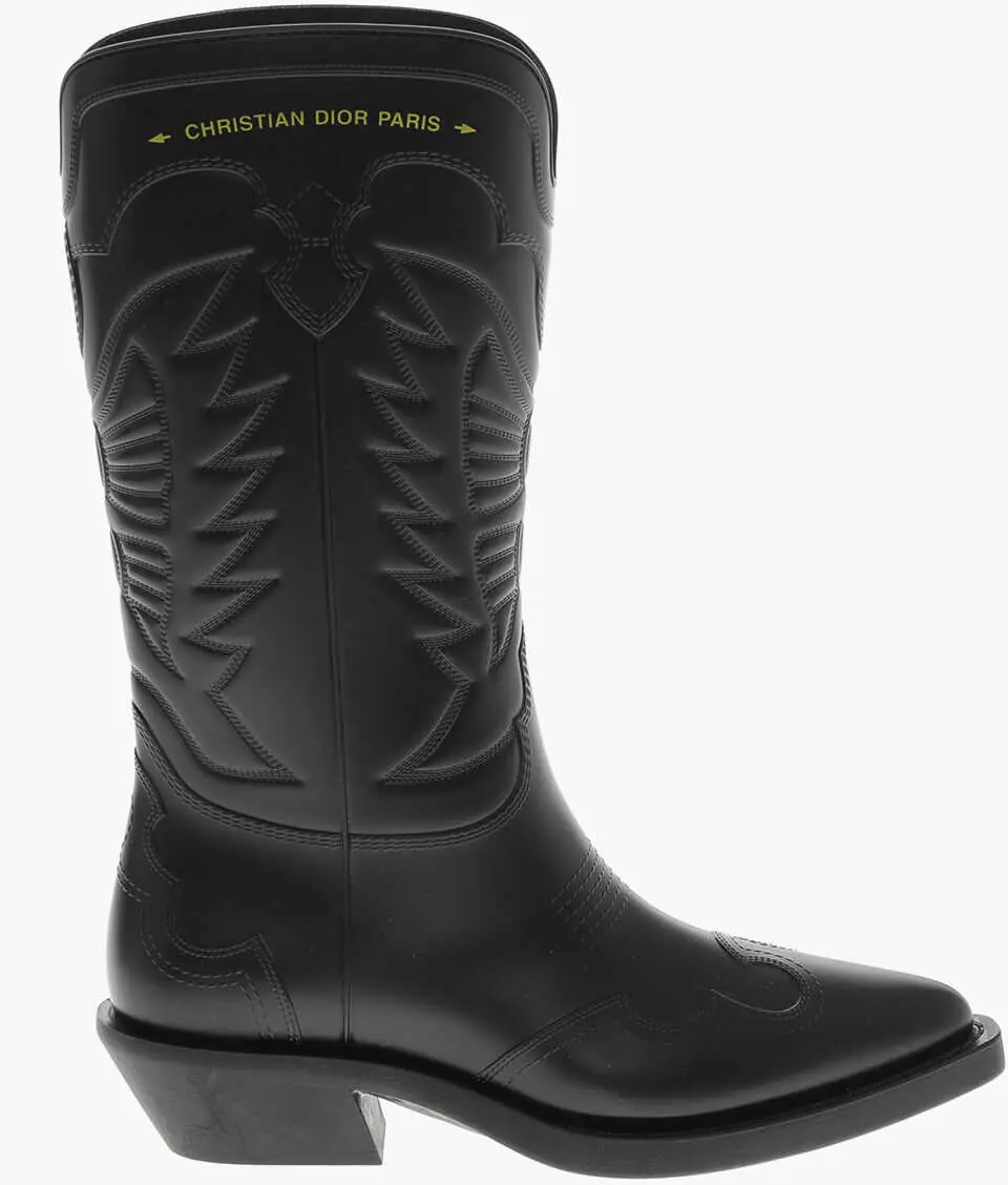 Botine Dior Rubber Texan Boots Dior Wind Black Femei (BM 19769504) 3