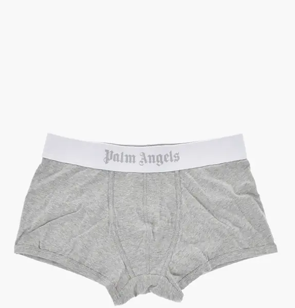 Chiloti Palm Angels Set Of 3 Stretch Cotton Boxer Briefs With Branded Elastic Wa Multicolor Barbati (BM 19769510) 2