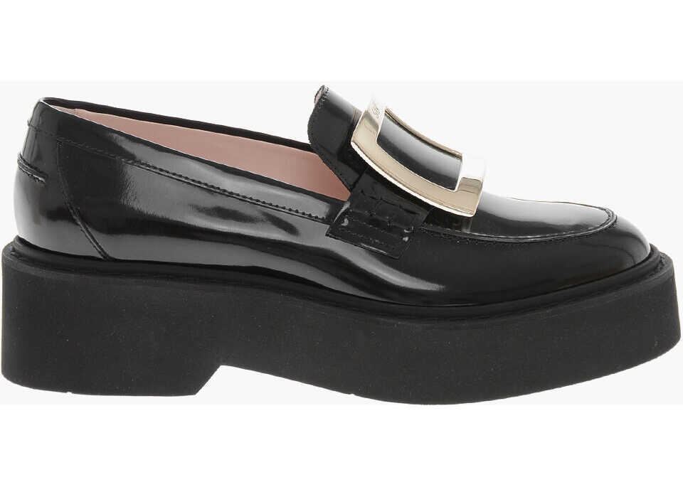 Mocasini Roger Vivier Patent Loafers With Platform Sole Black Femei (BM 19769534) 3