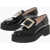 Roger Vivier Patent Loafers With Platform Sole Black