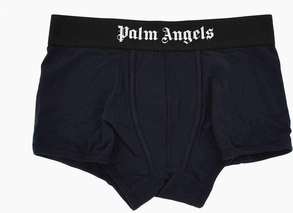 Chiloti Palm Angels Set Of 3 Stretch Cotton Boxer Briefs With Branded Elastic Wa Multicolor Barbati (BM 19769537) 2