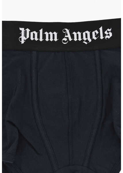 Chiloti Palm Angels Set Of 3 Stretch Cotton Boxer Briefs With Branded Elastic Wa Multicolor Barbati (BM 19769537) 3