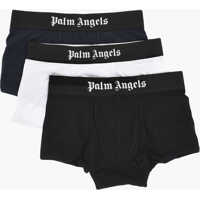 Chiloti Set Of 3 Stretch Cotton Boxer Briefs With Branded Elastic Wa Barbati