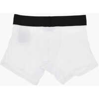 Chiloti Palm Angels pentru Barbati - Chiloti Palm Angels Set Of 2 Solid-Color Boxer Briefs With Logo Band Black & White Barbati (BM 19769543) - B-mall.ro