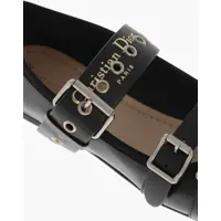 Balerini casual Dior Dama - Balerini casual Dior Leather Ballerinas Punk With Square Toe Black Femei (BM 19769546) - B-mall.ro