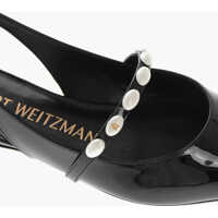 Balerini Dama pagina 5 - Balerini casual Stuart Weitzman Patent Leather Slingback Ballet Flats Emlia Black Femei (BM 19769552) - B-mall.ro