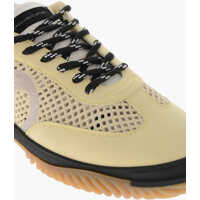 Sneakers Stella McCartney Dama - Sneakers Stella McCartney Crochet Sneakers S-Wave With Eco-Suede Details Yellow Femei (BM 19769558) - B-mall.ro