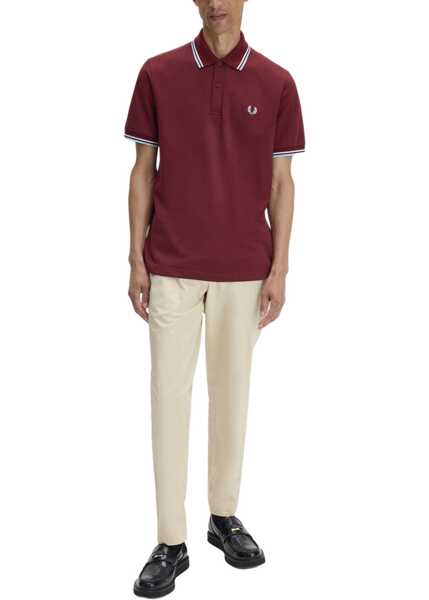 Tricouri Polo Fred Perry Polo With Logo RED Barbati (BM 19769600) 2