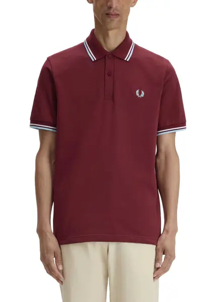 Tricouri Polo Fred Perry Polo With Logo RED Barbati (BM 19769600) 4