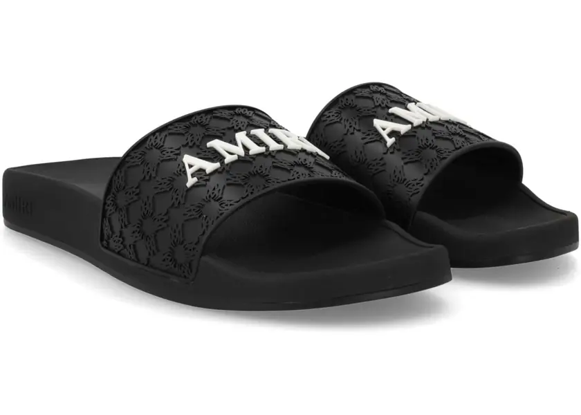 Sneakers AMIRI Slipper With Logo BLACK Barbati (BM 19769627) 2