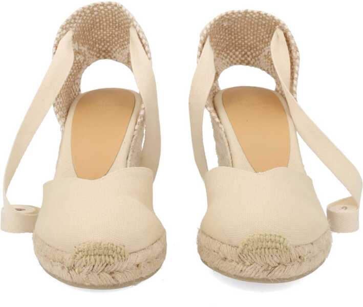 Sandale cu platforma CASTAER Espadrille Clear IVORY Femei (BM 19769636) 3