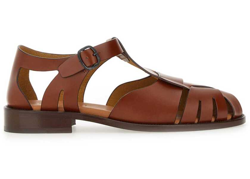 Sandale HEREU Sandal Peach BROWN Femei (BM 19769660) 2