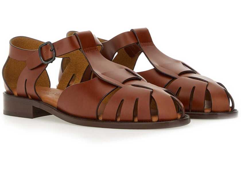 Sandale HEREU Sandal Peach BROWN Femei (BM 19769660) 4