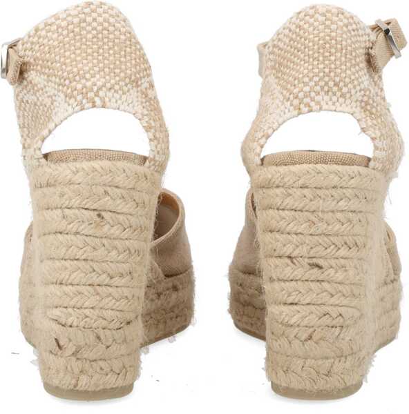 Sandale cu platforma CASTAER Espadrille Chiarita BEIGE Femei (BM 19769666) 4