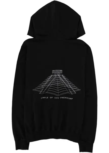 Bluze de trening Rick Owens Sweatshirt With Print BLACK Barbati (BM 19769696) 2