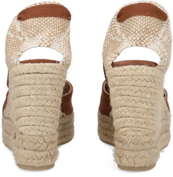 Sandale cu platforma CASTAER Espadrille Cute BROWN Femei (BM 19769699) 4