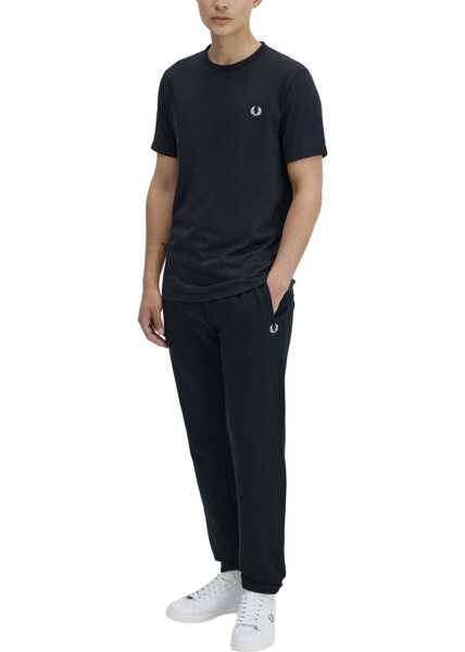 Tricouri Fred Perry T-Shirt With Logo BLUE Barbati (BM 19769714) 2