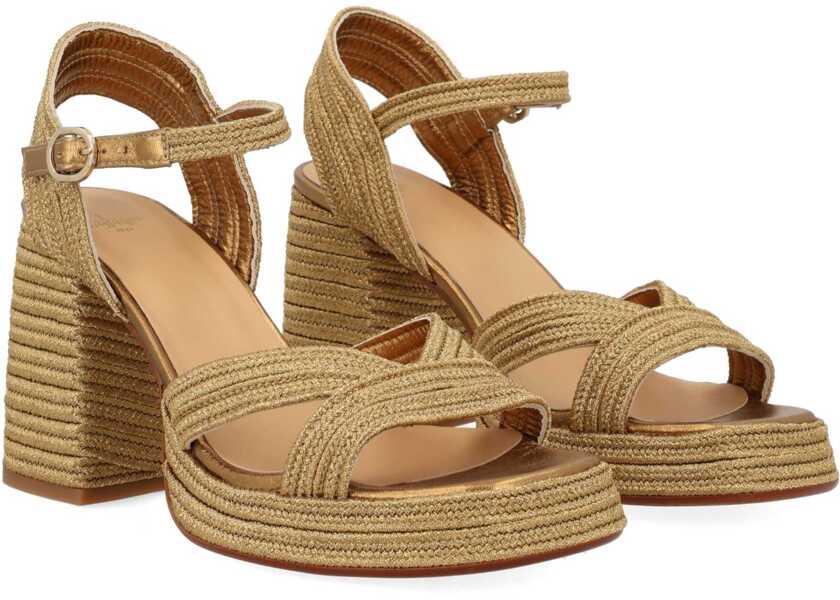 Sandale CASTAER Espadrille Valley GOLD Femei (BM 19769720) 2