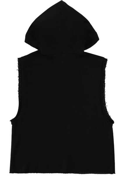 Tricouri Rick Owens Sl Hoodie Top BLACK Barbati (BM 19769750) 2