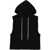 Rick Owens "Sl Hoodie" Top BLACK