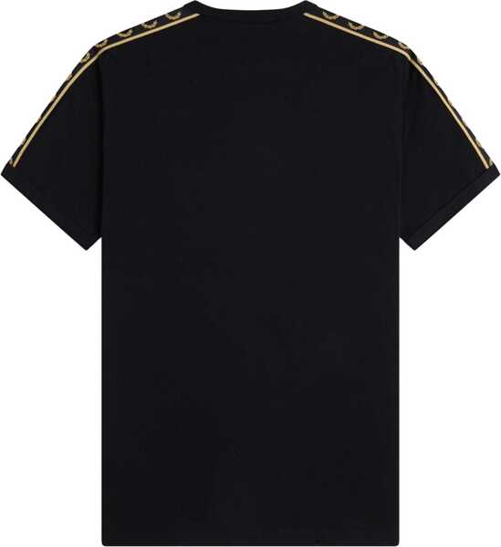 Tricouri Fred Perry T-Shirt With Logo BLACK Barbati (BM 19769777) 3