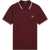 Fred Perry Polo With Logo BORDEAUX