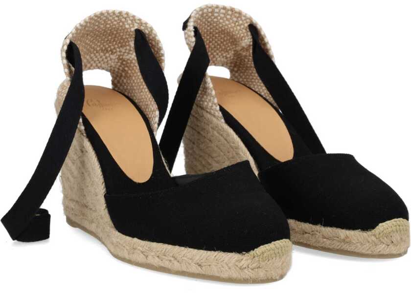 Sandale cu platforma CASTAER Espadrille Cute BLACK Femei (BM 19769846) 2