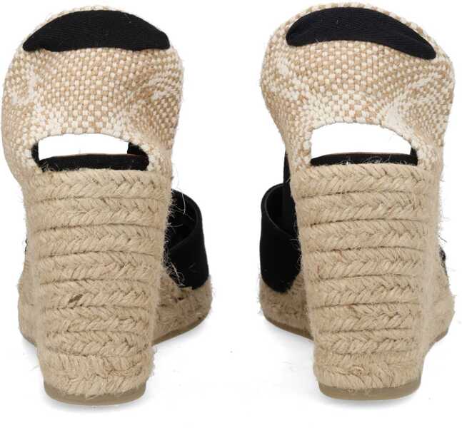 Sandale cu platforma CASTAER Espadrille Cute BLACK Femei (BM 19769846) 4