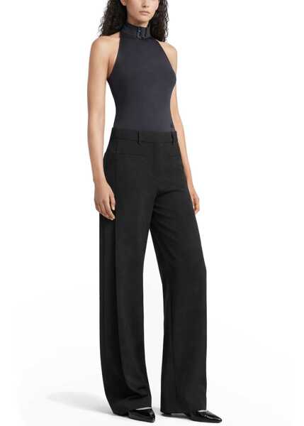 Pantaloni casual COURRGES Pants Heritage BLACK Femei (BM 19769849) 2