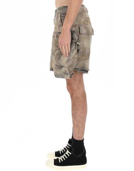 Pantaloni scurti Rick Owens Cargo Shorts Stefan BEIGE Barbati (BM 19769864) 4