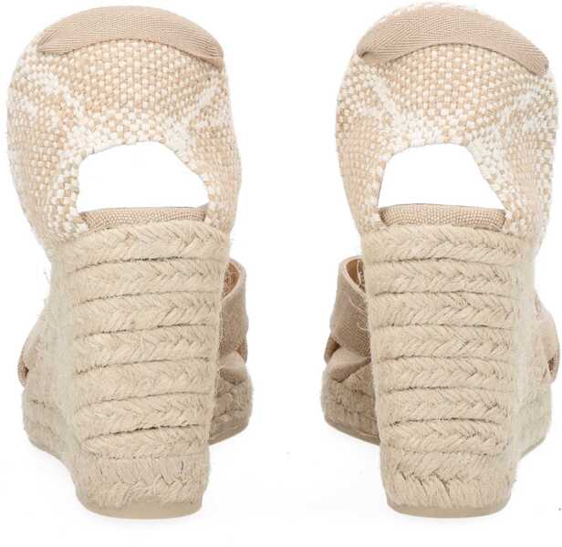 Sandale cu platforma CASTAER Espadrille Bailey BEIGE Femei (BM 19769867) 4