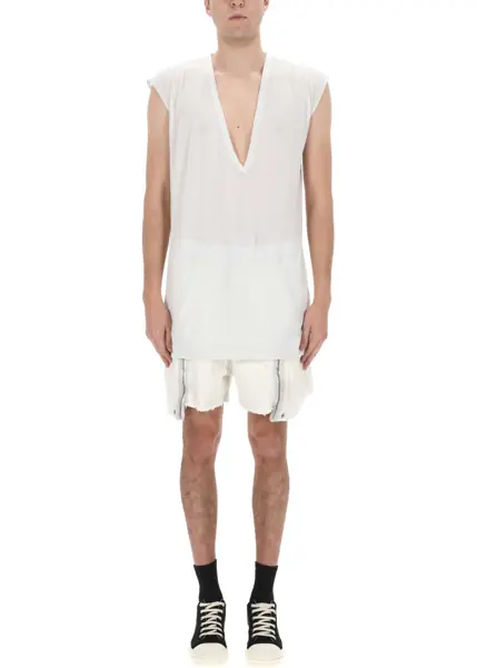 Tricouri Rick Owens T-Shirt Dylan T WHITE Barbati (BM 19769882) 3