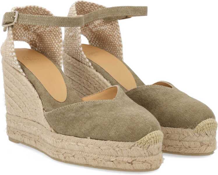 Sandale cu platforma CASTAER Espadrille Chiarita GREEN Femei (BM 19769927) 2