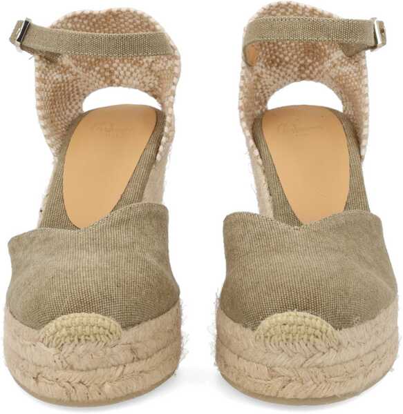 Sandale cu platforma CASTAER Espadrille Chiarita GREEN Femei (BM 19769927) 3