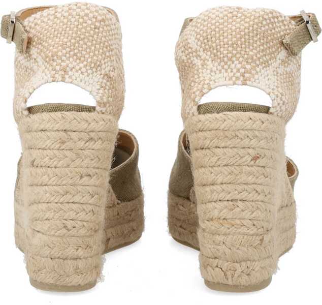 Sandale cu platforma CASTAER Espadrille Chiarita GREEN Femei (BM 19769927) 4