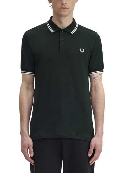 Tricouri Polo Fred Perry Polo With Logo GREEN Barbati (BM 19769936) 2