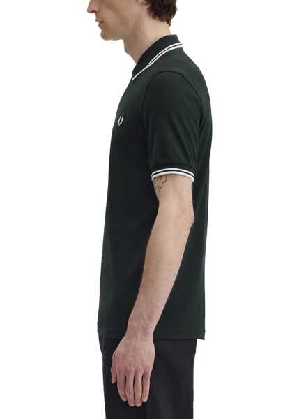 Tricouri Polo Fred Perry Polo With Logo GREEN Barbati (BM 19769936) 4