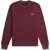 Fred Perry Sweatshirt With Logo BORDEAUX