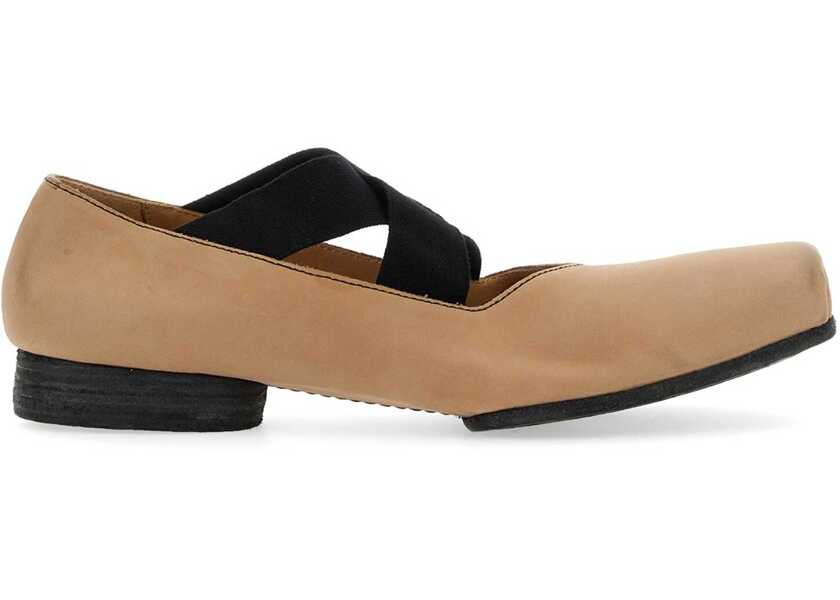 Balerini UMA WANG Leather Ballerina PINK Femei (BM 19769951) 4