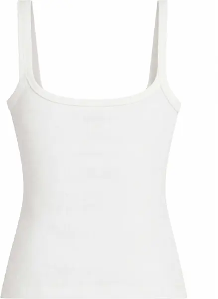 Bluze COURRGES 90S Tank Top With Buckle WHITE Femei (BM 19769999) 3