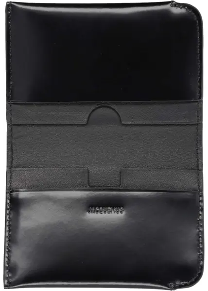 Portofele JACQUEMUS Curved Wallet BLACK Barbati (BM 19770044) 3