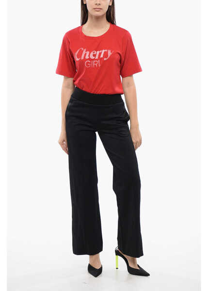 Pantaloni casual Off-White Nylon Track Pants With Logo Side Stripes Black Femei (BM 19770365) 4