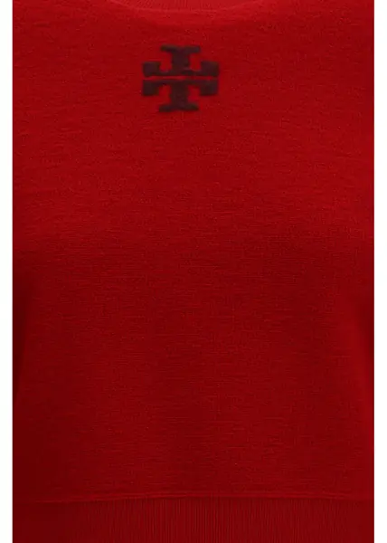 Pulovere Tory Burch Wool Sweater RED Femei (BM 19770410) 3