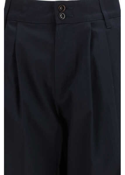 Pantaloni casual Jacob Cohen Lindsay Barrel Wide Pants gabardine NAVY BLUE Femei (BM 19770413) 3