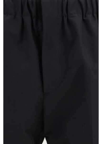 Pantaloni casual Jil Sander Cotton Pants BLACK Barbati (BM 19770422) 3