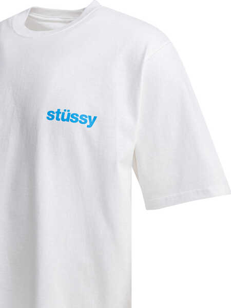 Tricouri STSSY T-shirts White Barbati (BM 19770516) 4