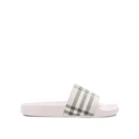 Sandale "Check" slide Femei