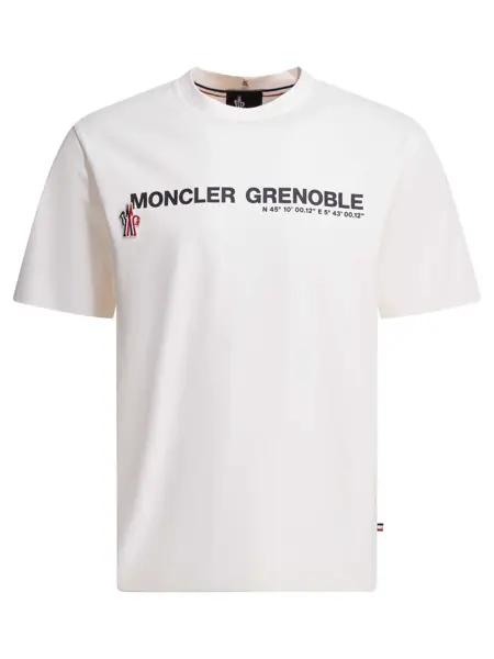 Tricouri Moncler Grenoble T-shirts White Barbati (BM 19770570) 1