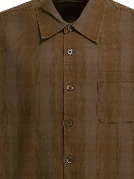 Camasi casual OUR LEGACY Borrowed shirt Brown Barbati (BM 19770594) 3
