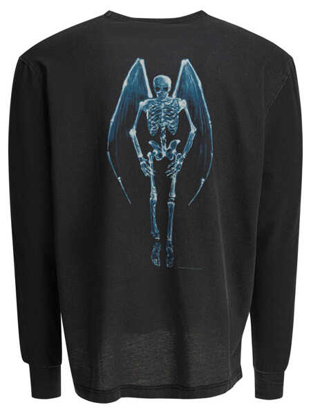 Tricouri OUR LEGACY Cruise crewneck T-shirt Black Barbati (BM 19770597) 2